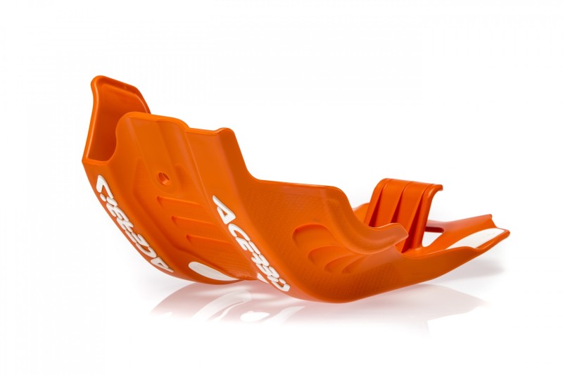 Acerbis 20-23 KTM EXC-F500/ XCF-W500 Skid Plate - 16 Orange/White 2791645321