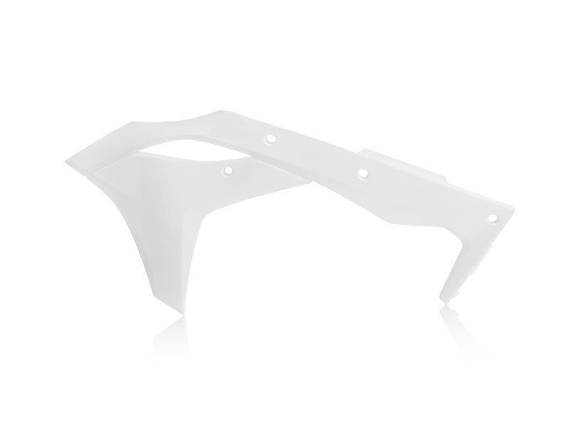Acerbis 17-18 Kawasaki KX250F/ 19-20 KX250 Radiator Shroud - White 2630610002