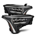 AlphaRex 22-23 Toyota Tundra NOVA-Series Headlights Black w/White DRL - Req 810029 OR 810030 880862 *Discontinued