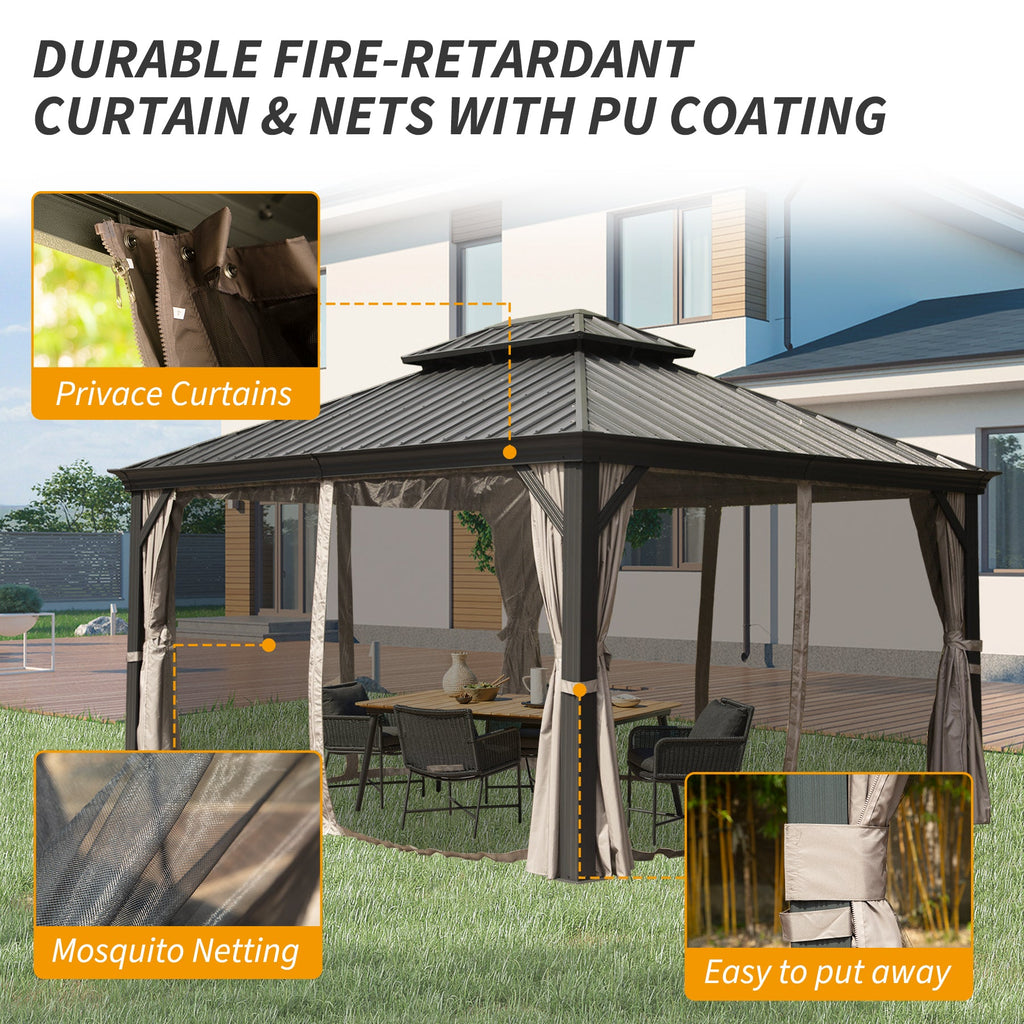 10' X 14' Hardtop Gazebo