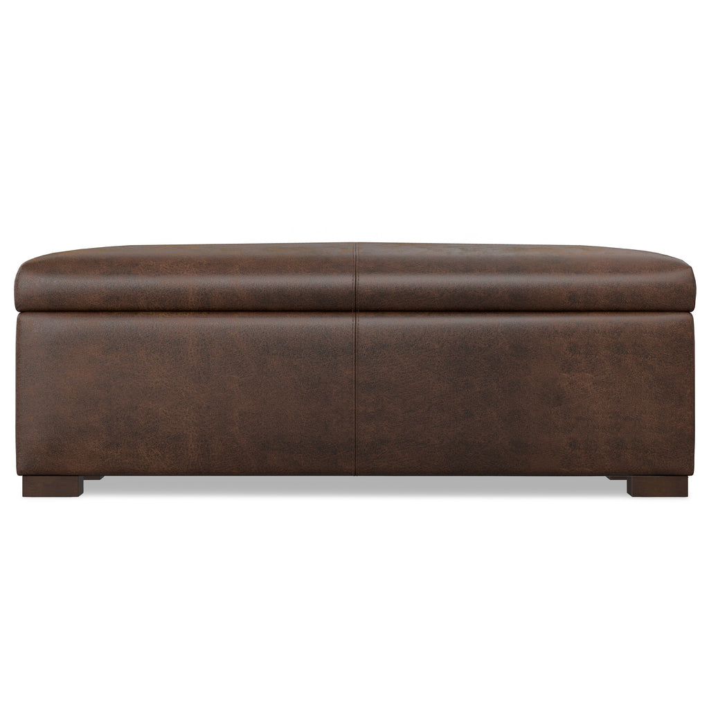 Gabbie 48 Inch Wide Rectangular Storage Ottoman