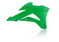 Acerbis 14-21 Kawasaki KX85/100 Radiator Shroud - Green 2374070006