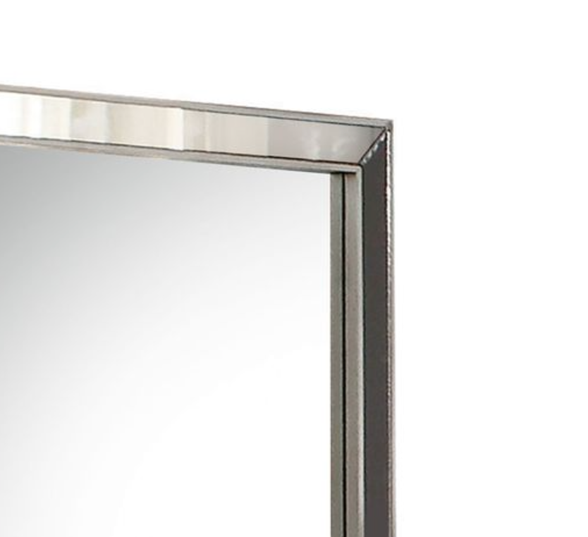 Voeville II Platinum Finish Mirror