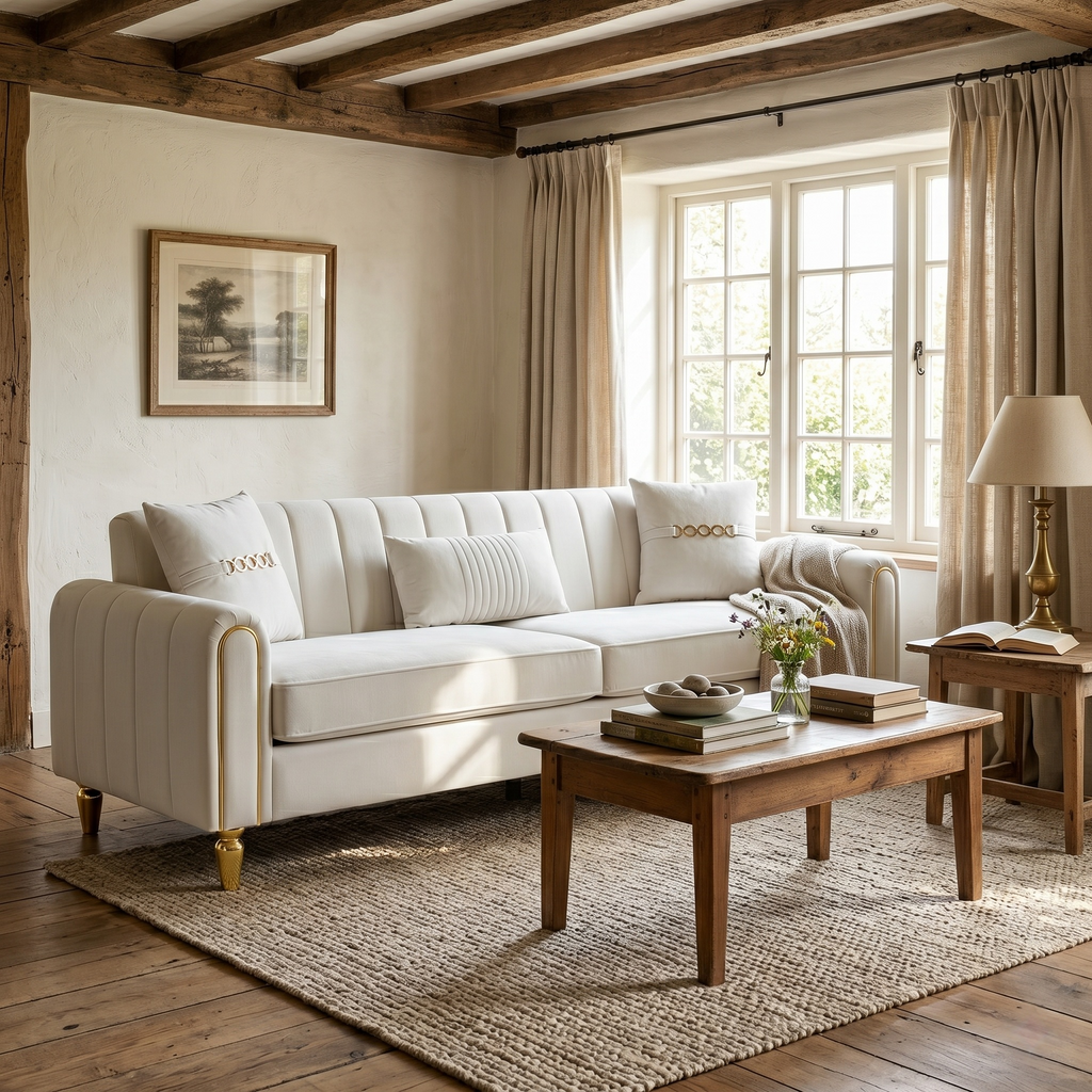 FX-P11-CW 3-Seater Sofa
