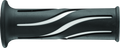 BikeMaster 7/8in Wave Grips - Black/White 105937