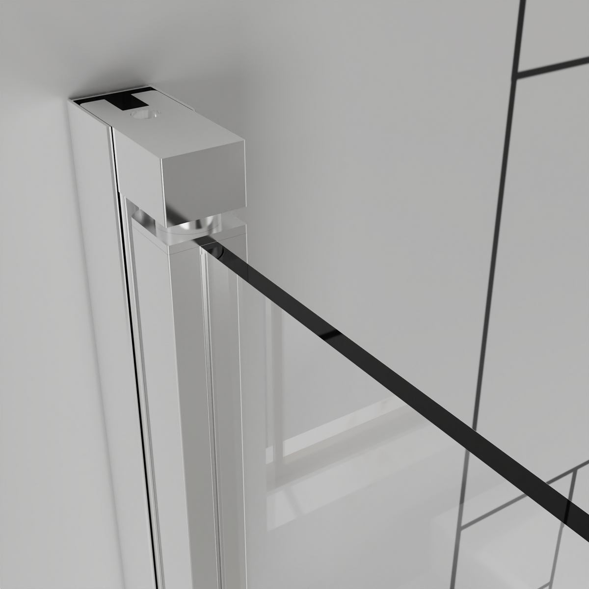 Goodyo Pivot Shower Doors - 30" W x 72" H