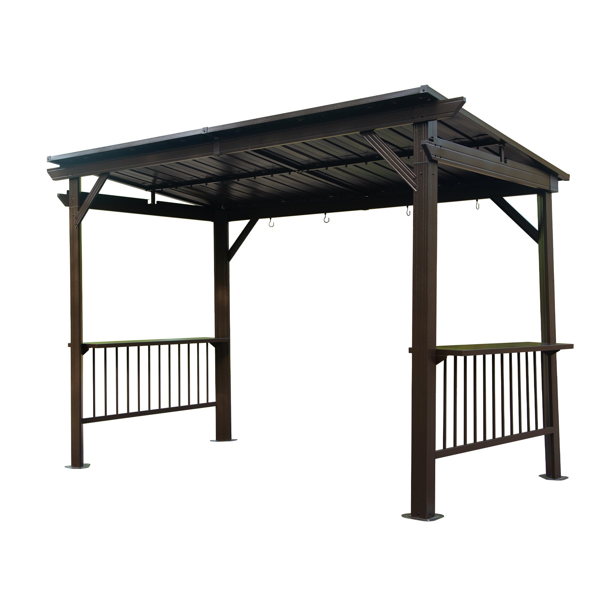 6.5x12FT Hardtop Grill Gazebo