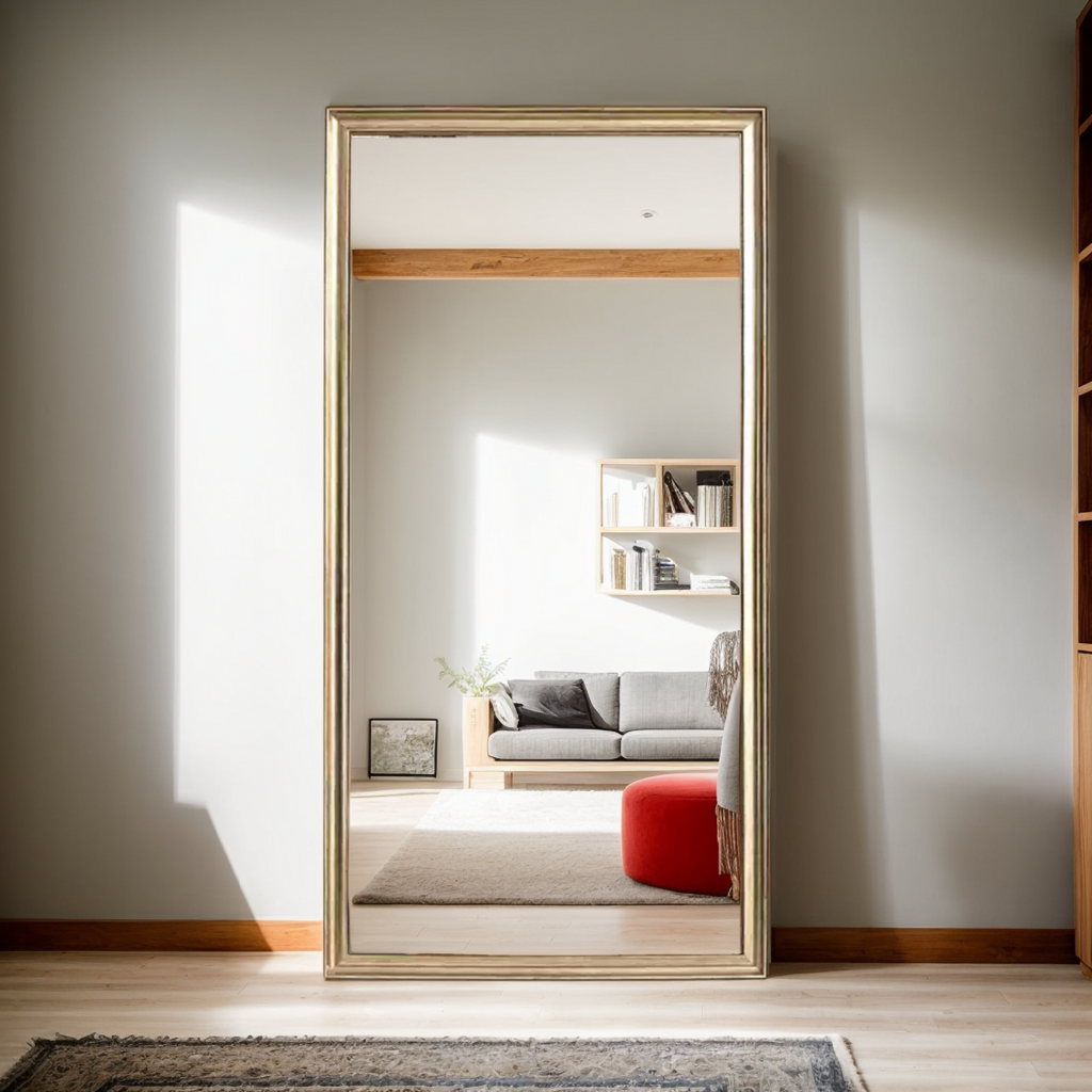 Gold Full Length Floor Mirror