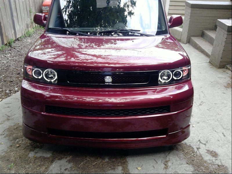Spyder Scion XB 03-07 Projector Headlights LED Halo Black High H1 Low 9006 PRO-YD-TSXB03-HL-BK 5011893