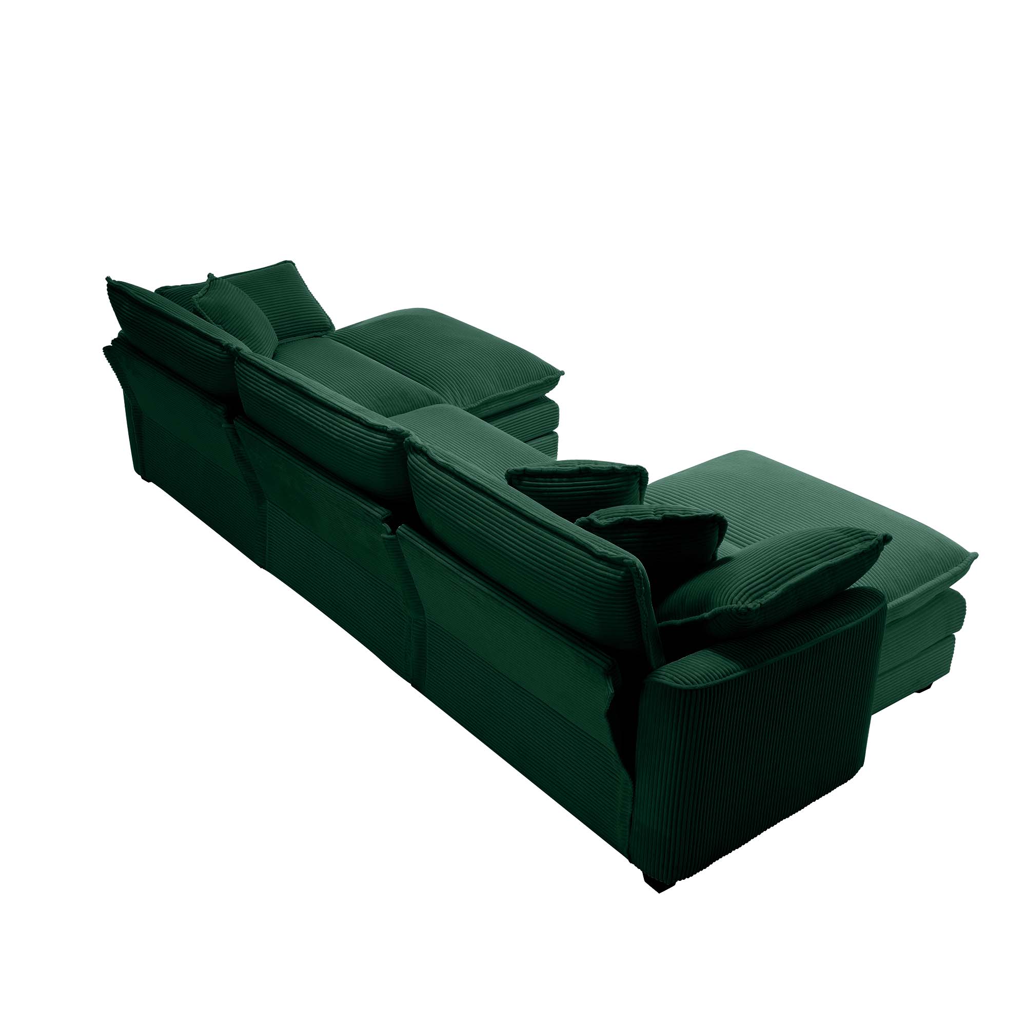 Oversized Modular Cushion Sofa Set