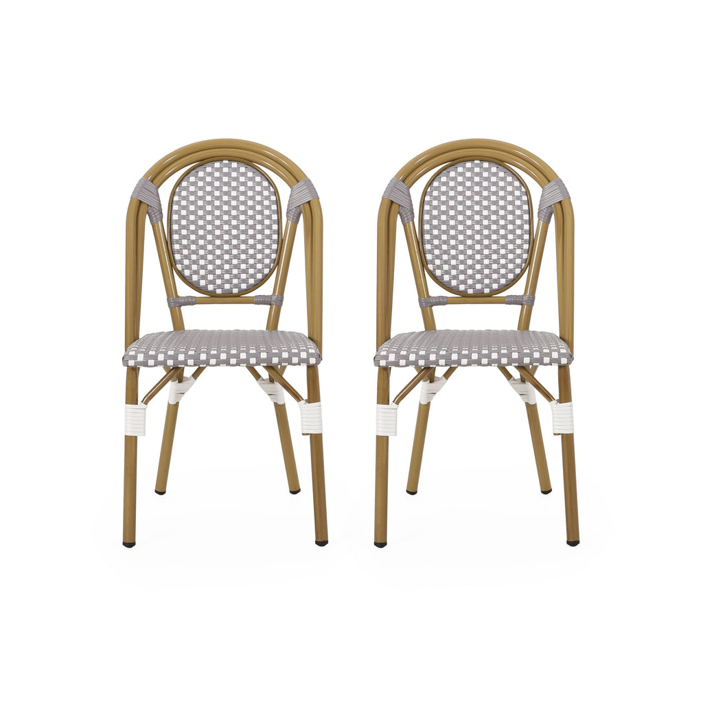 French Bistro Chair Set (Set of 2)