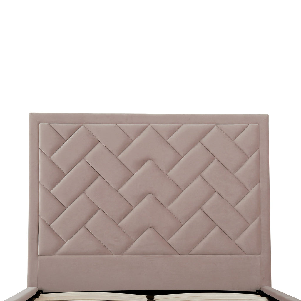 Crosby Upholstered Velvet Full Bed