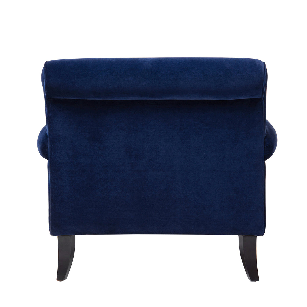 Alana 38" Lawson Accent Arm Chair with Metal Casters