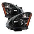SPYDER xTune Nissan Rogue 08-14 HID Model Only OEM Style Headlights-Black HD-JH-NROG08-HID-BK 9035555