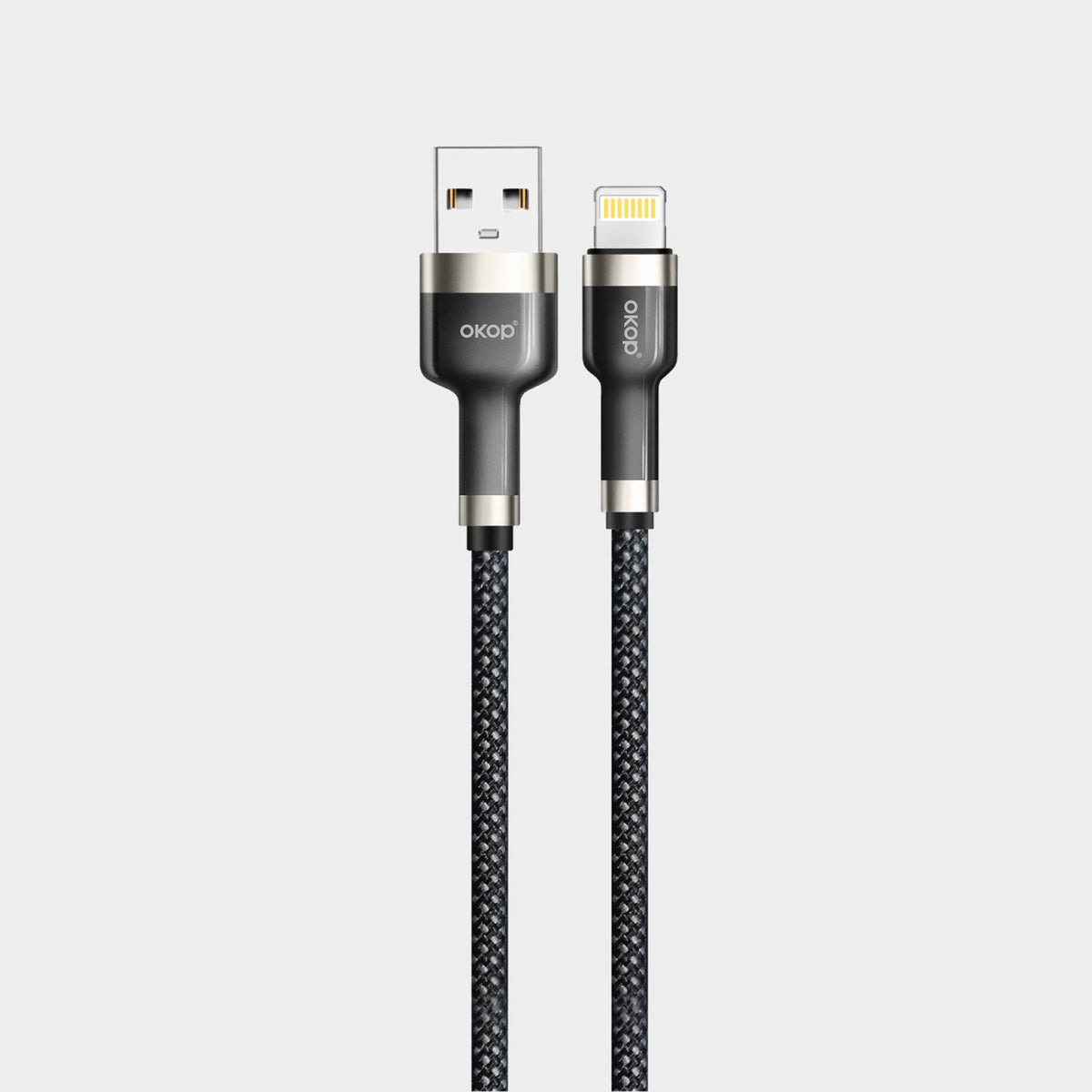 KP-318 Braided 65W Fast-Charging Data Cable Durable Overcharge Protection Type-C Compatible With Apple Android And Huawei