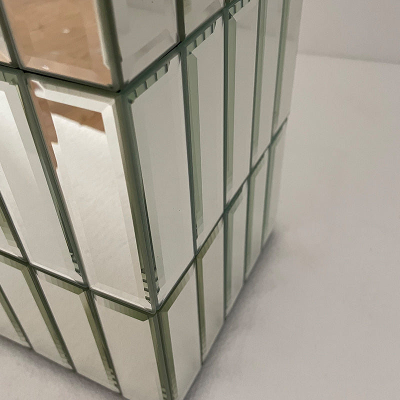 Tall Floor Vase 29.92" (76cm) Mirrored Floor Vase