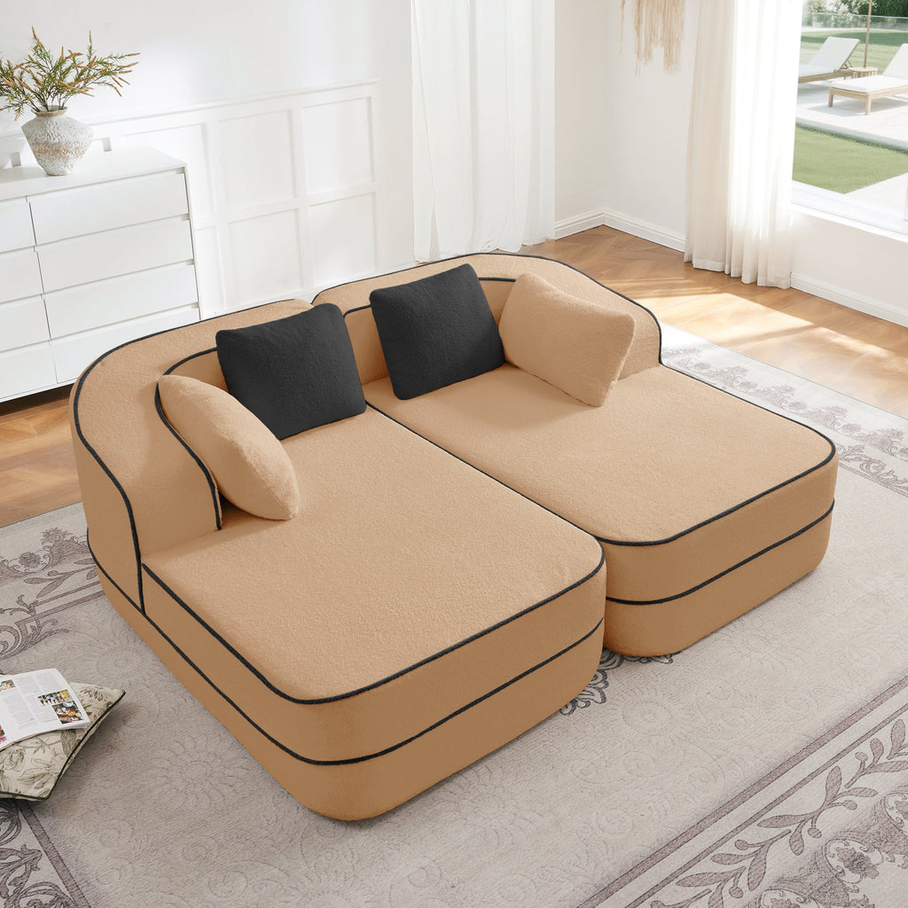 Teddy Fabric Sofa for Living Room