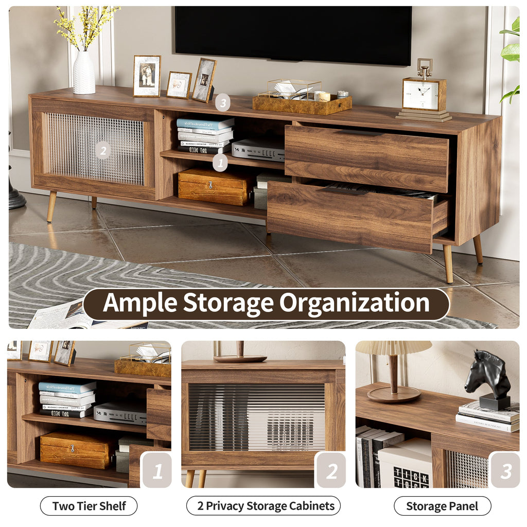 Modern TV Stand for 75"+ TV