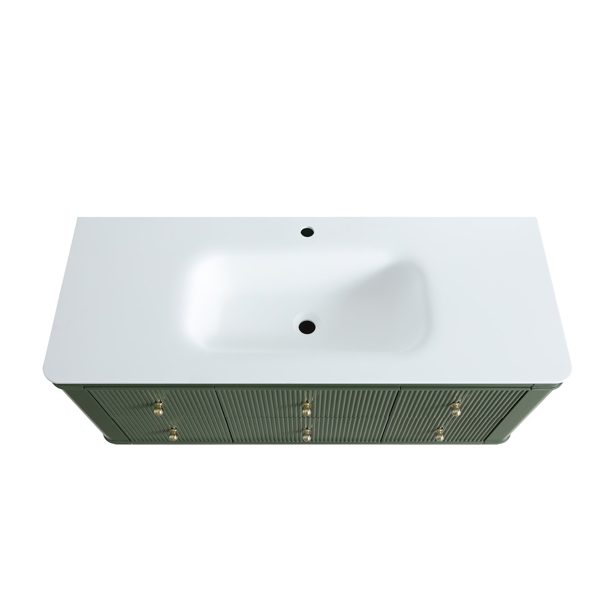 48" Wall Mounted & Floating Single Bathroom Vanity