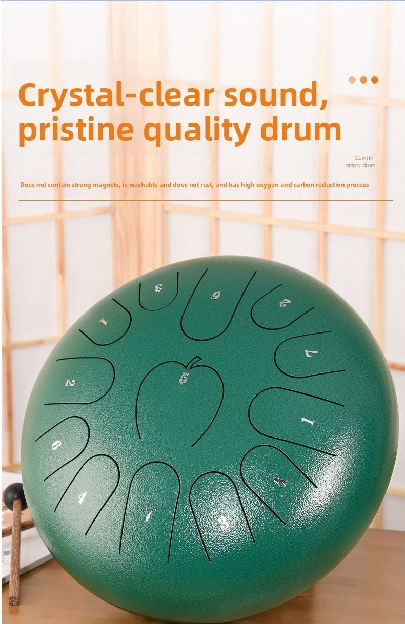 Steel Tongue Drum12 Inch13 Note A Pple Style