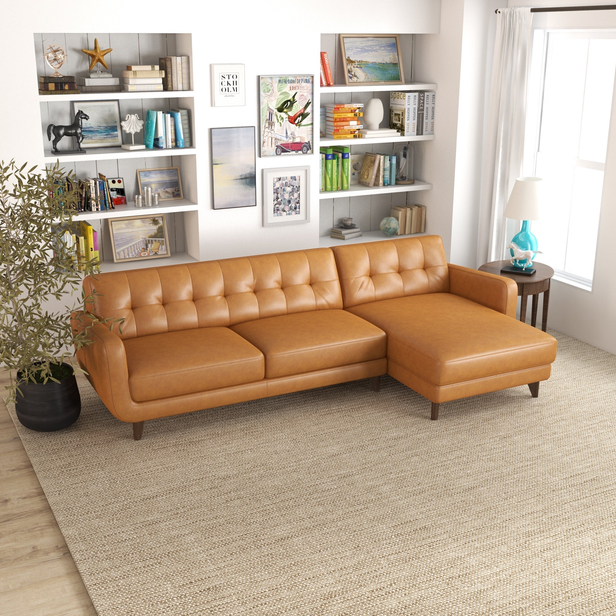 Allison Right-Facing Sectional Sofa