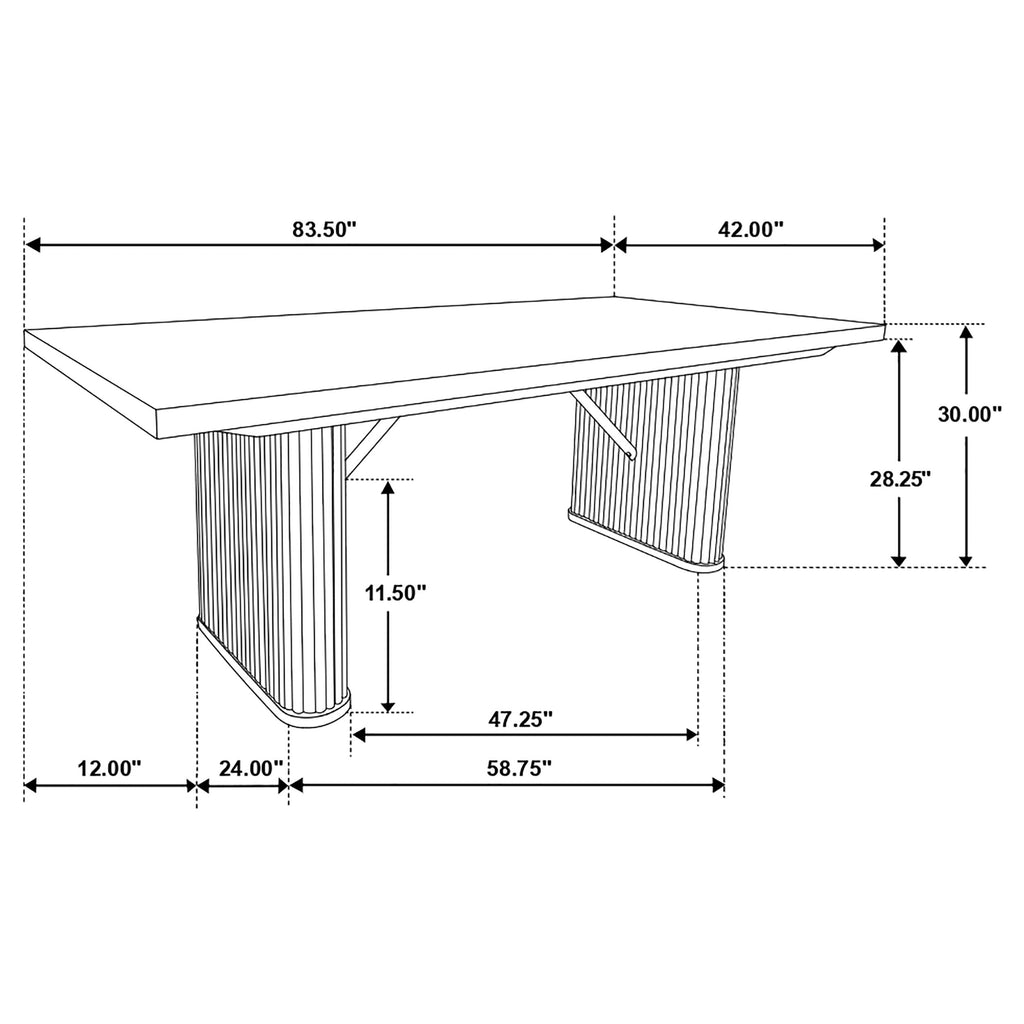 Houston Wood Dining Table