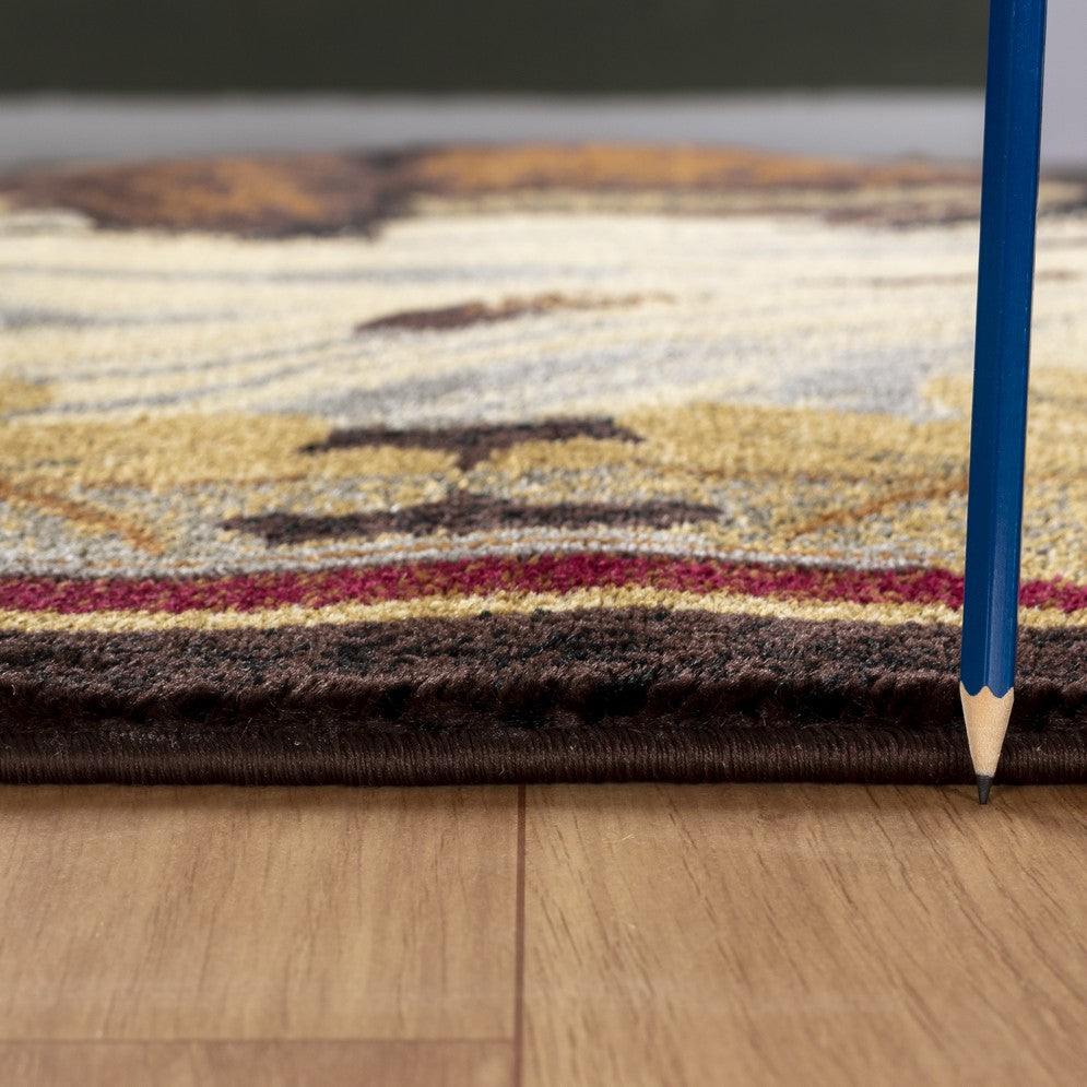 Nature's Nest GC_CBL3008 Accent Rug