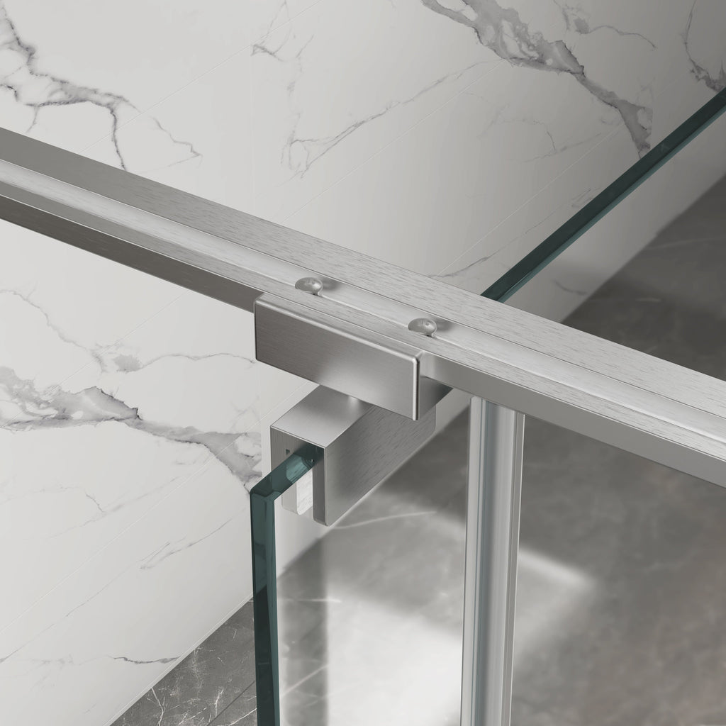 50-54"W X 74"H Pivot Shower Door