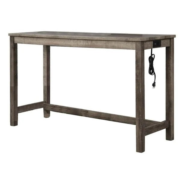 Transitional 3 Piece Counter Bar Dining Set
