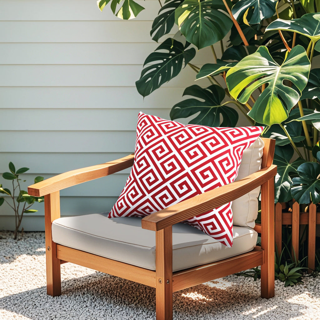 2 Pack Outdoor Throw Pillows, Waterproof & Fade-Resistant