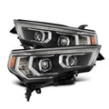 AlphaRex 14-22 Toyota 4Runner LUXX-Series LED Proj Headlights Blk w/Actv Light & Seq. Sig + DRL 880811 *Discontinued