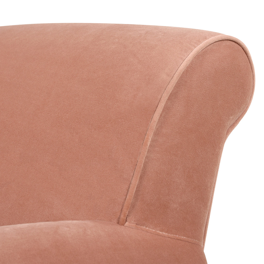 Alana 38" Lawson Accent Arm Chair - Peach