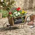 Farmhouse Wheelbarrow Planter