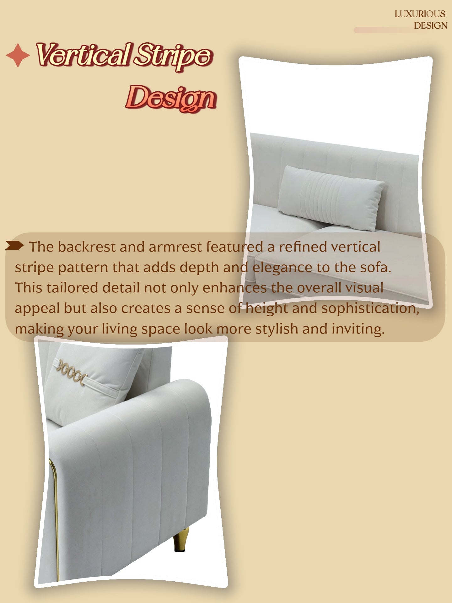 FX-P11-CW 3-Seater Sofa