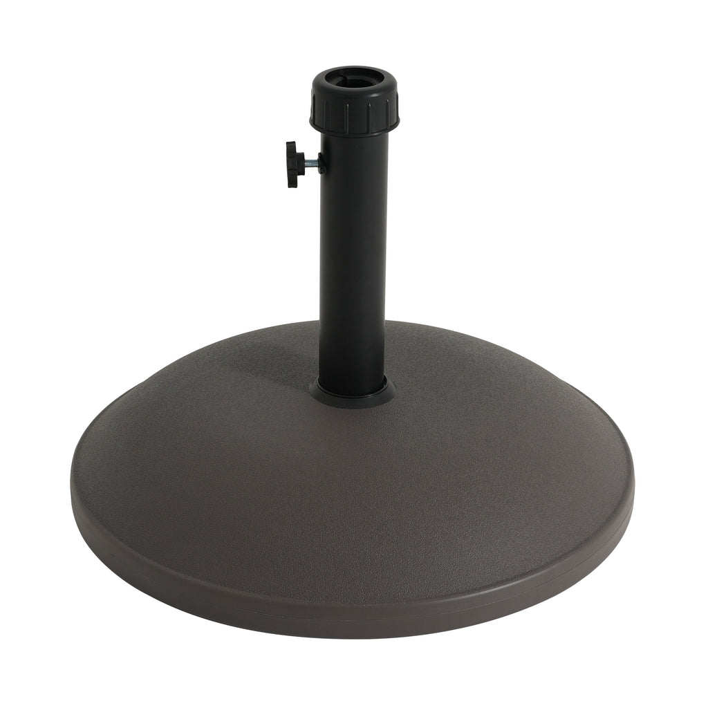 Ander Outdoor 68-Pound Round Umbrella Base - Brown