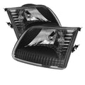 SPYDER Xtune Ford F150 97-03 / Expedition 97-02 Crystal Headlights Black HD-JH-FF15097-BK 5070340