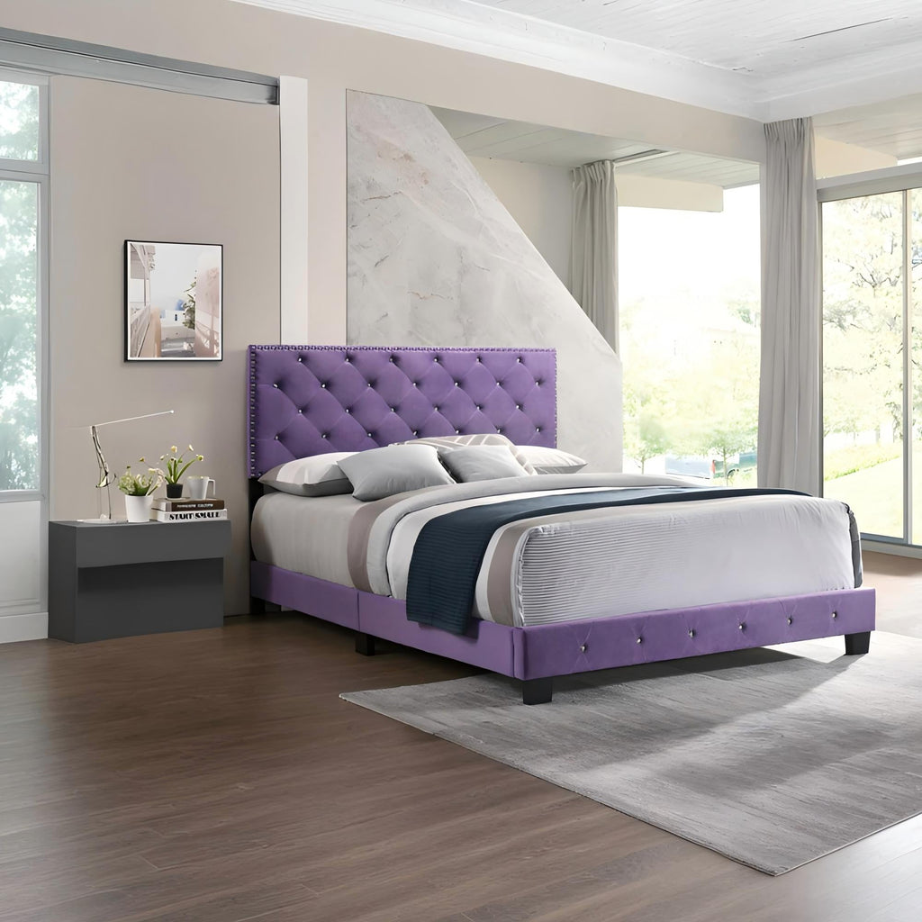 Enchanting Velvet Bed Frame
