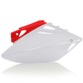 Acerbis 05-06 Honda CRF450R Side Panels - White/Red 2043311030