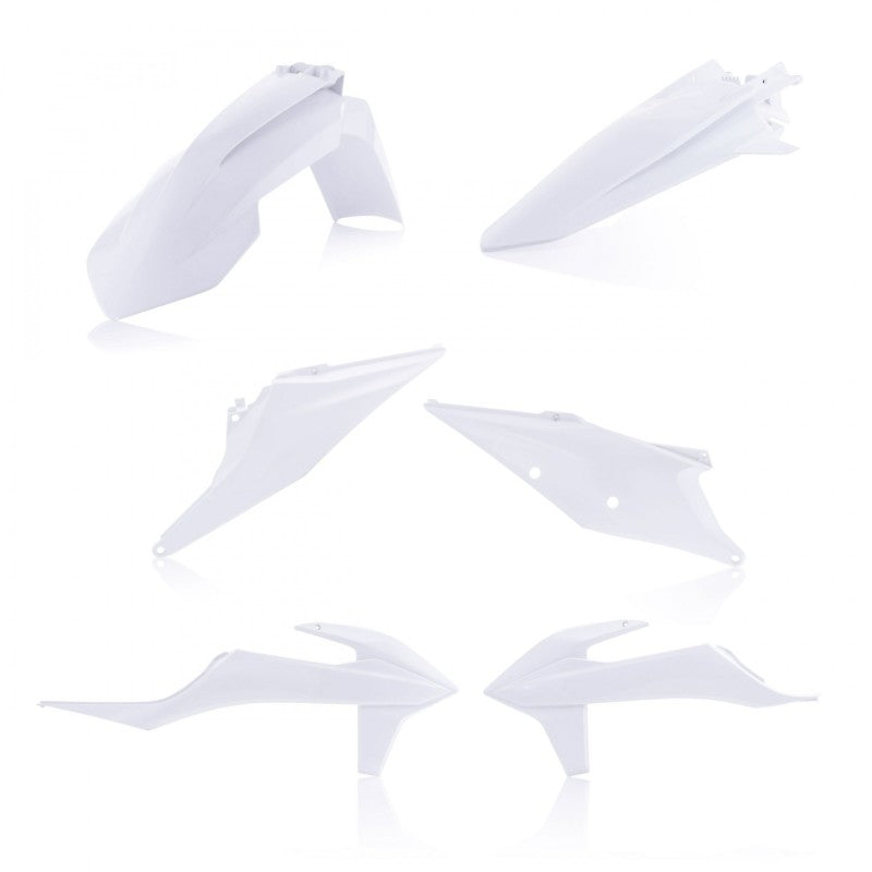 Acerbis 19-22 KTM 125-450 SX/ SX-F/ XC-F/ XC/ XC-tpi Plastic Kit - 20 White 2726506811
