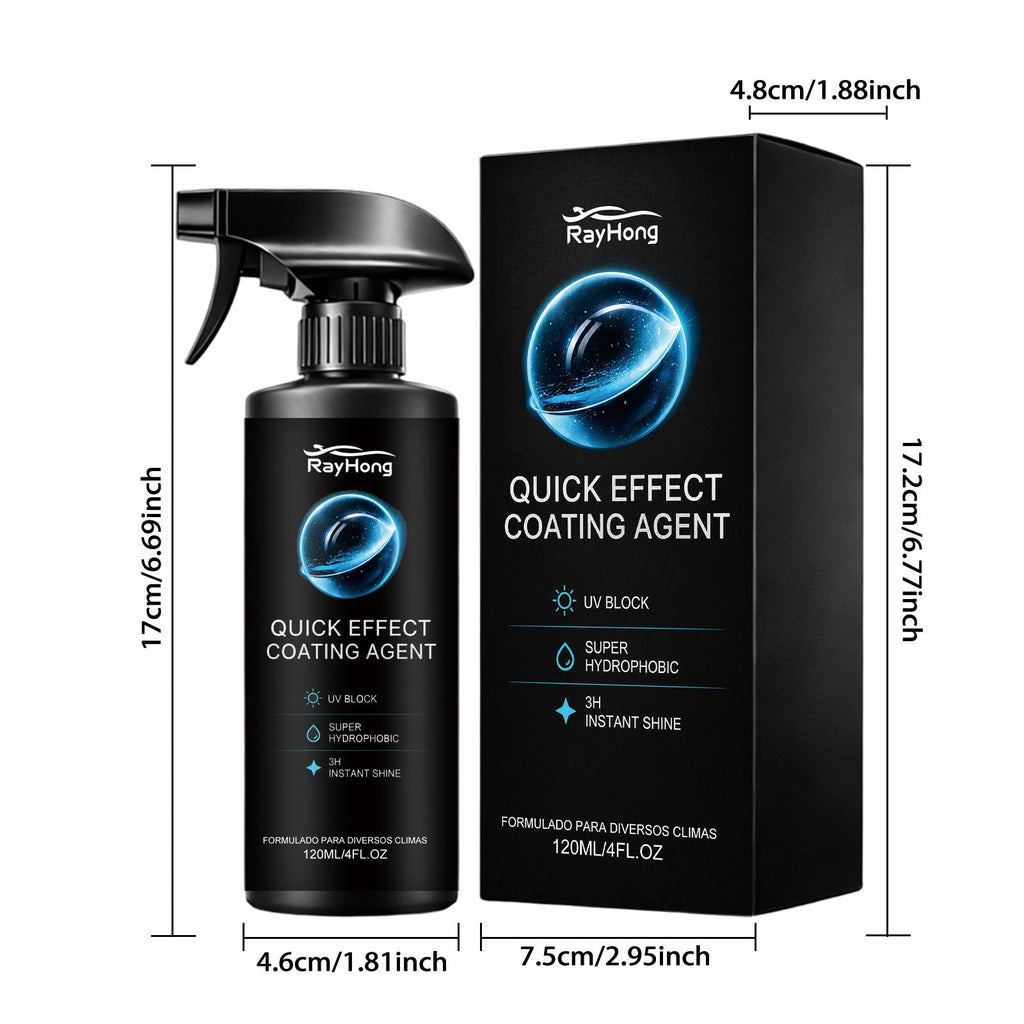 Car Ceramic Spray Enhances The Gloss Of The Cars Paint Surface And Provides UV Protection