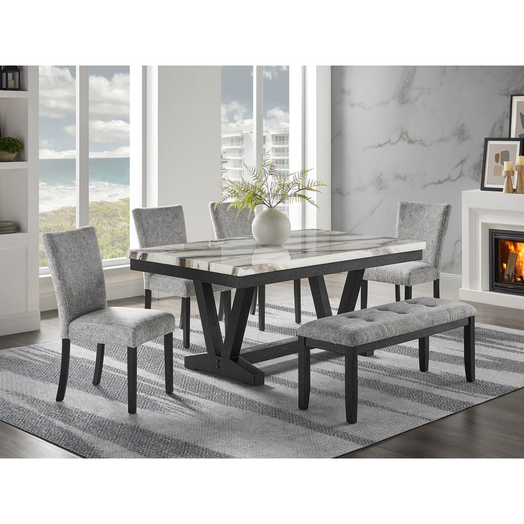 Oceanic Light Dining Bench