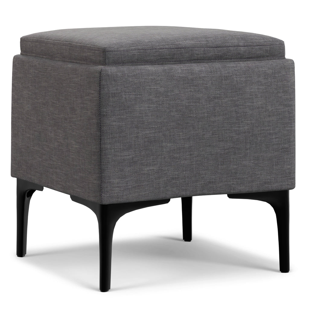 Natasha Storage Ottoman with Tray