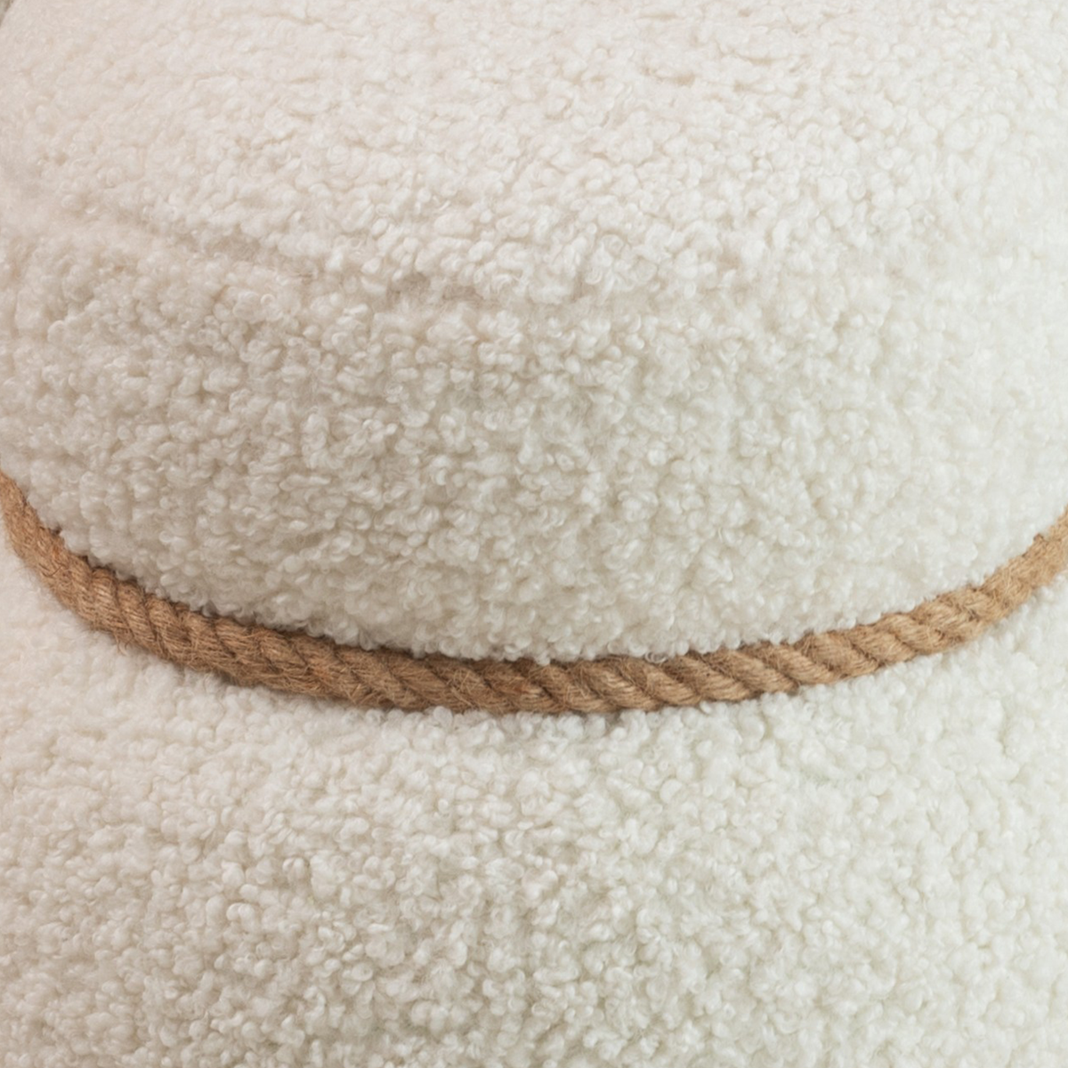 White Snowman Ottoman