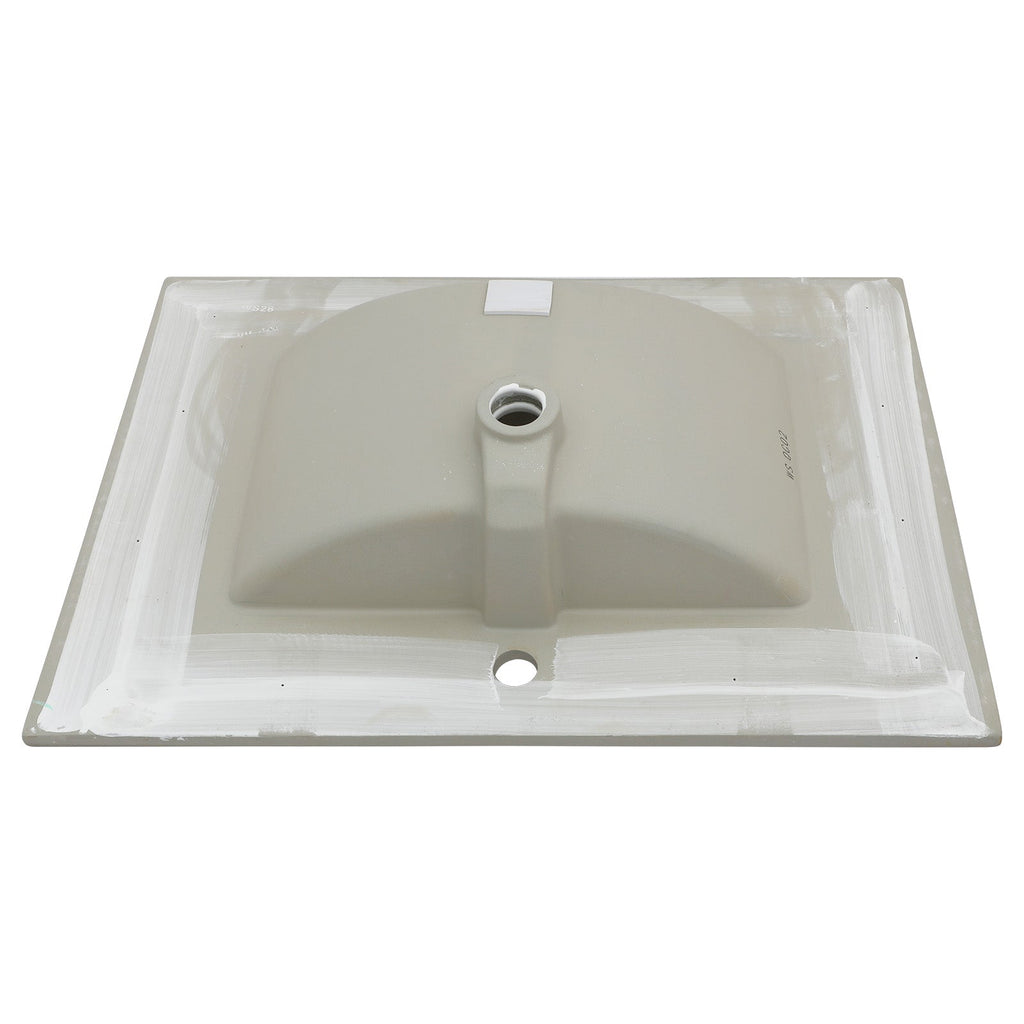 32"x20" White Rectangular Single Vanity Top