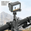 360 Action Camera Mount For Motorcycle E Bike Road Bike Bicycle Handlebar Bracket For Sports Camera Riding Dash Cam