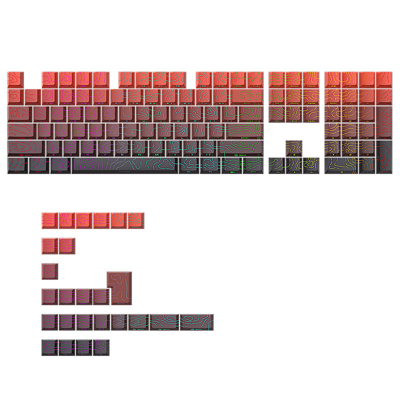 Opportunity Knocks Contour Crack Luminous Key Cap