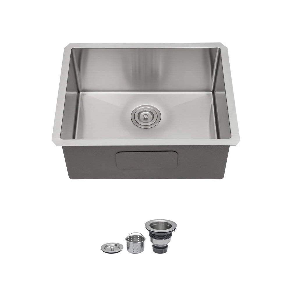 23 Inch Undermount Sink - Stainless Steel Kitchen Sink