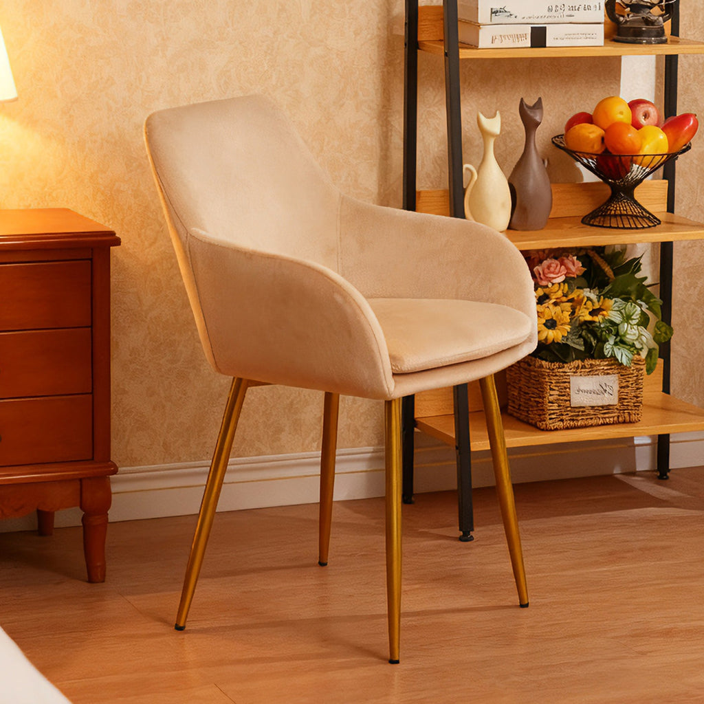 Velvet Dining Chair Set - 2 Pieces