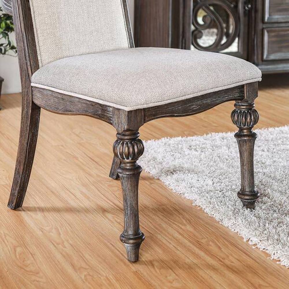 Elegant Rustic 5pc Dining Set
