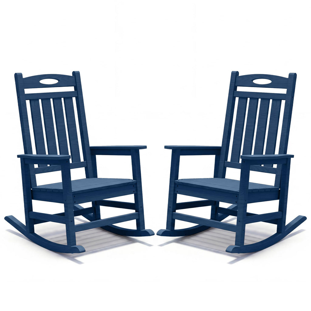 Outdoor Rocking Chair Set of 2
